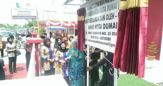 Gedung Dekranasda Dumai Diresmikan Ketua Dekranasda Riau
